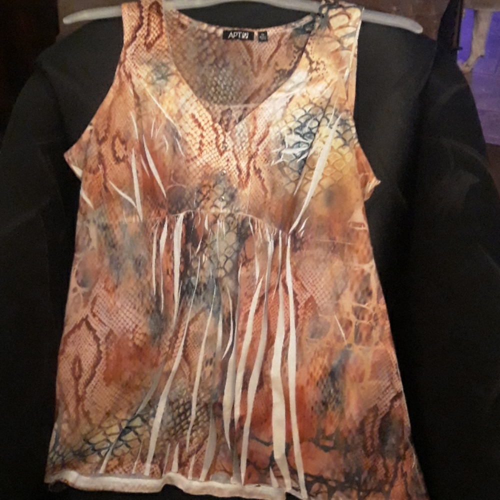 Sleeveless Blouse XL